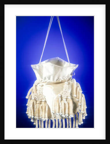 Drawstring bag. England, mid-19th century by Unknown