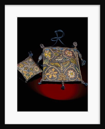 Purse with matching pincushion. England, 17th century by Unknown