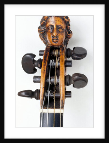 Violin, detail by Anonymous