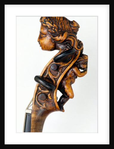 Violin, detail by Anonymous