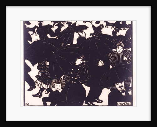 Rain shower by Felix Vaillotton