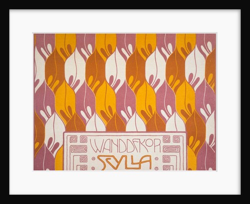 Scylla, design for a wall decoration by Kolo Moser