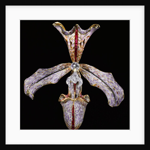 Orchid Hair Ornament by Philippe Wolfers