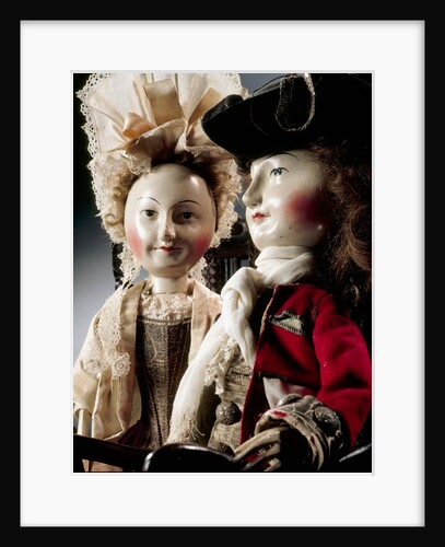 Lord and Lady Clapham Dolls. England, 17th-18th century by Unknown