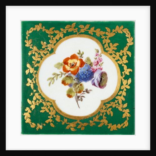 Plaque. Sèvres, France, 1763 by Sèvres