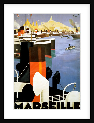 Marseille Porte de l'Afrique du Nord by Roger Broders