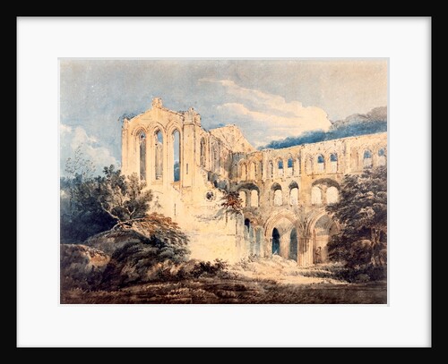 Rievaulx Abbey by Thomas Girtin