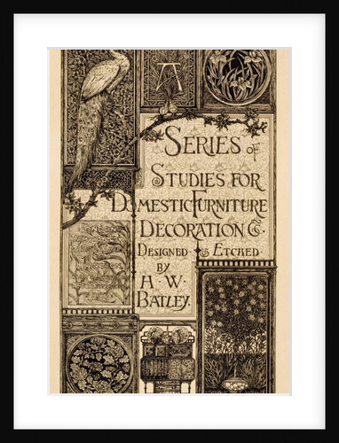 Studies for Domestic Furniture Decoration by Anonymous