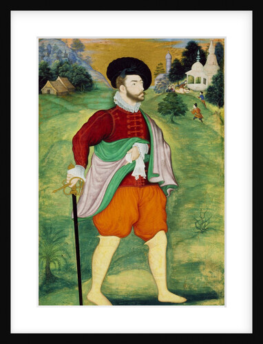 A European Traveller. India, late 16th century by Unknown