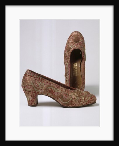 Bride's shoes by Unknown