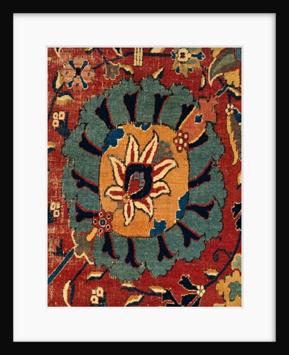 Carpet, detail. Persia, 17th century by Anonymous