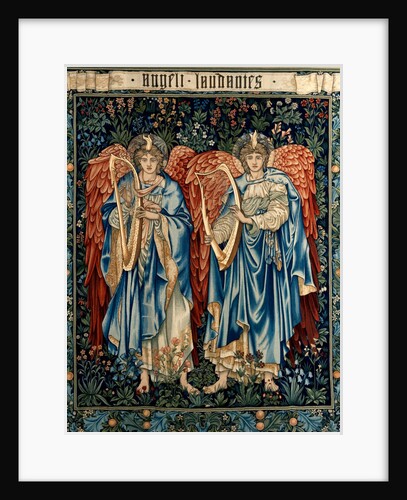 Angeli Laudantes by Edward Coley Burne-Jones