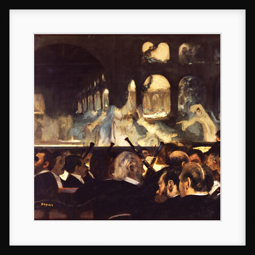 Ballet scene from Giacomo Meyerbeer`s Opera Roberto il Diavolo by Hilaire-Germain Edgar Degas