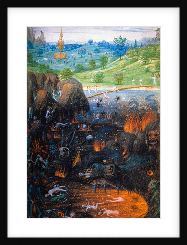 Hell's Mouth with Bridge to Paradise by Simon Marmion