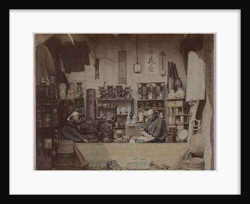 Japanese Shop by Felice Beato