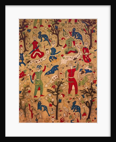 Fabric. Persia, Iran, 17th-18th century by Unknown