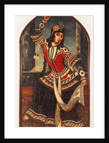 Lady Dancing With Castanets by Sayyid Mirza