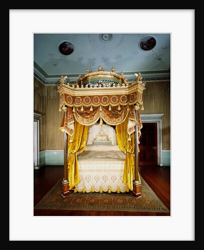 The State Bed in Osterley Park House by Robert Adam