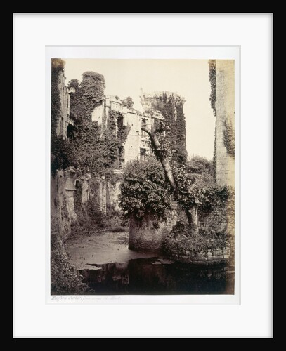 Raglan Castle by Francis Bedford