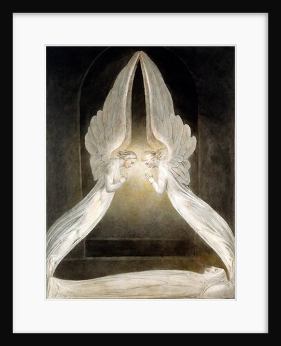 The Angels Hovering over The Body of Christ in the Sepulchre by William Blake