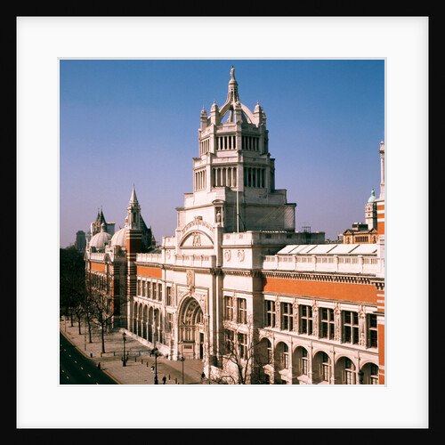 V&A Museum Exterior, Cromwell Road façade. London, England, 1980`s by Anonymous