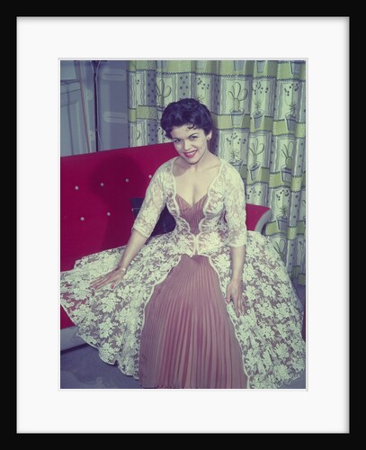 Eve Boswell in her dressing room by Harry Hammond