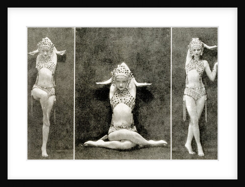The dancer Perry in 1920 by Anonymous
