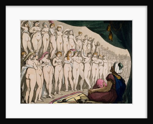 The Harem by Thomas Rowlandson