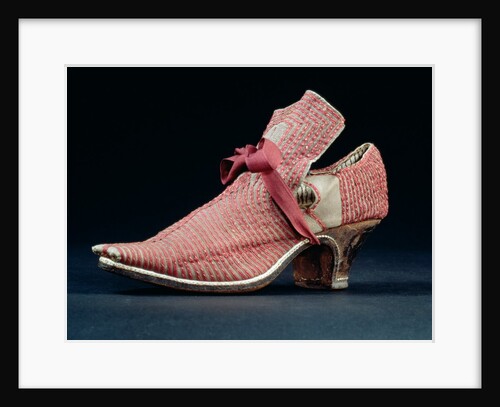 Woman's shoe. England, mid-17th century by Anonymous
