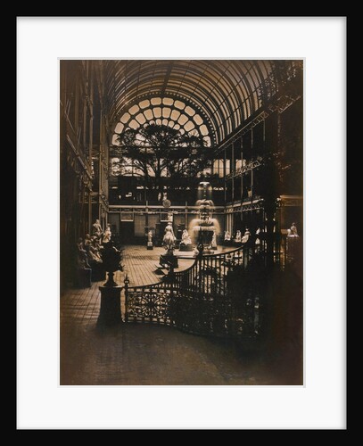 The Great Exhibition, view of Transept, looking south by Anonymous