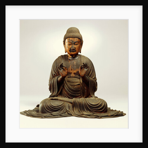 Seated figure of Amida Buddha. Japan, 13th century by Unknown