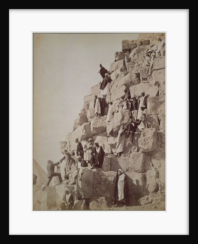 On the Pyramids by Felice Beato