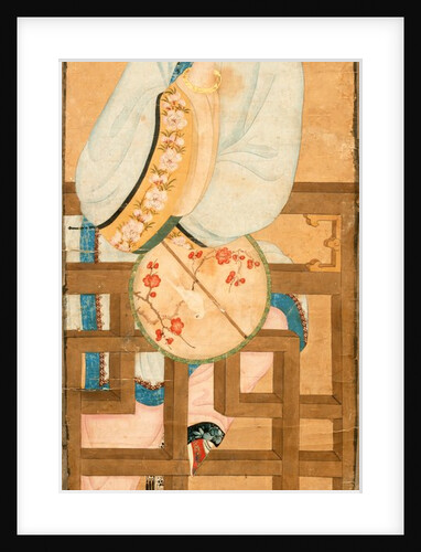 Lady holding fan. China, 19th century by Unknown