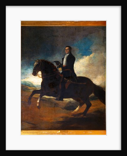 Equestrian portrait of the Duke of Wellington by Francisco de Goya