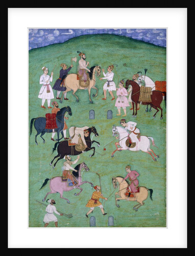 A Game of Polo. India, 17th century by Unknown
