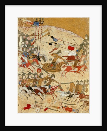 The Defeat of Pir Padishah in 1405. Persia, 1425 by Unknown