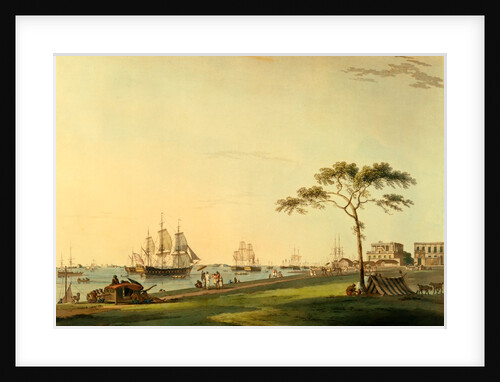 The Esplanade at Calcutta by Unknown