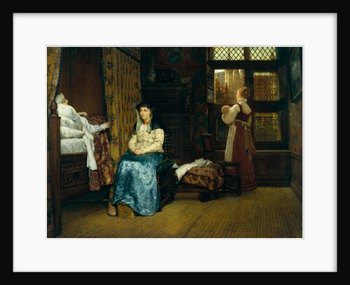 The Visit by Lawrence Alma-Tadema