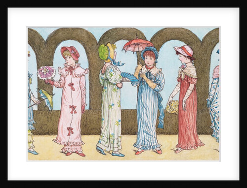 St Valentine's Garden by Kate Greenaway
