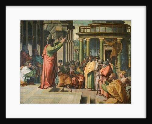Paul Preaching at Athens by Raphael