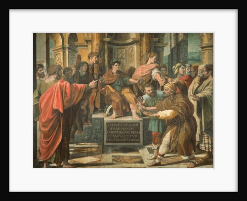 The Conversion of the Proconsul by Raphael