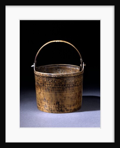 Bucket. Egypt, 11th century. by Unknown