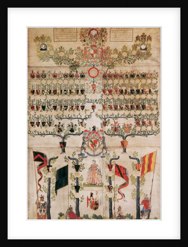 Manuscript - The Sackville Pedigree. England, 1599 by Unknown