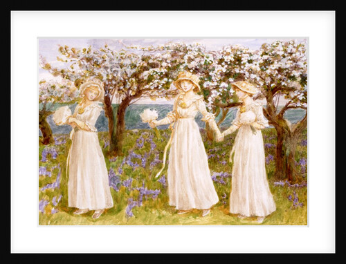 The Three Girls in White by Kate Greenaway