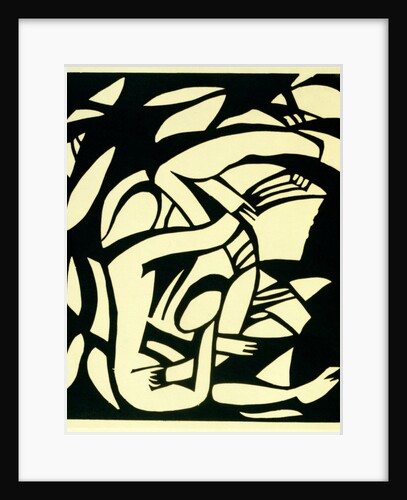 Wrestlers by Henri Gaudier-Brzeska