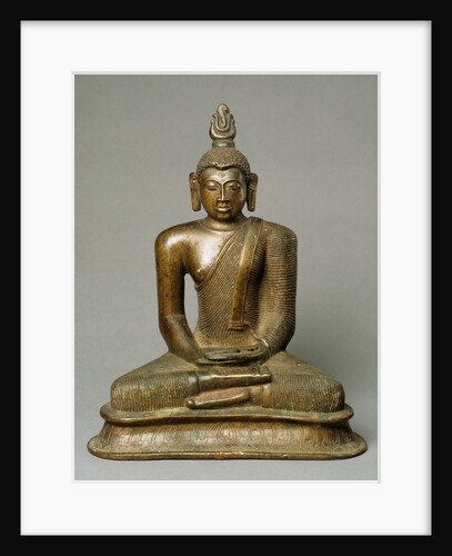 Seated Buddha. Sri Lanka, 18-19th century. by Unknown
