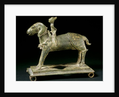 Ram and rider. Majapahit, Java, 14th-15th century by Unknown