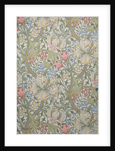 Golden Lily wallpaper by John Henry Dearle
