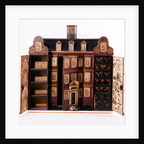 Doll's house wardrobe by Anonymous