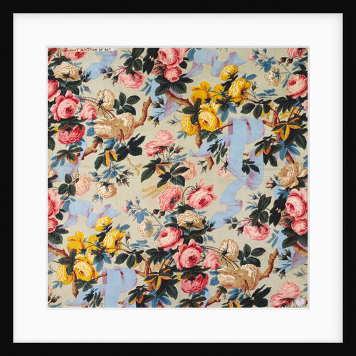 Chintz curtain. Lancashire, England, mid-19th century by Unknown